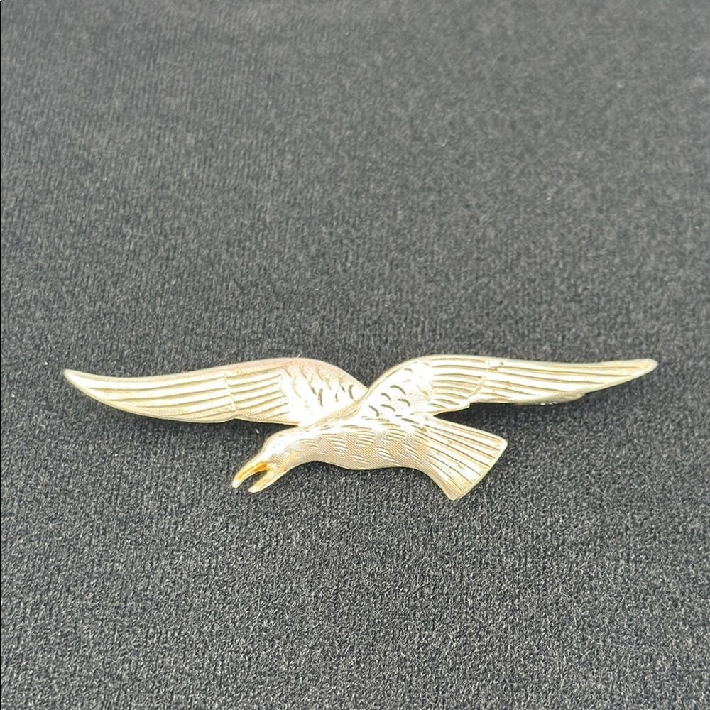 Sterling Silver Bird Brooch - Picture 1 of 2
